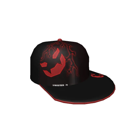 Red Sinister Cap (Back)