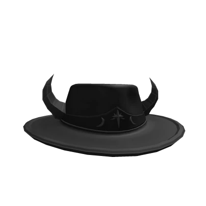 Dark Wide Brim Fedora