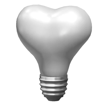 White Heart Bulb [Headless]