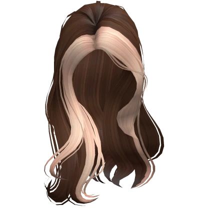 Babydoll Side Swept Hair In Brown Blonde