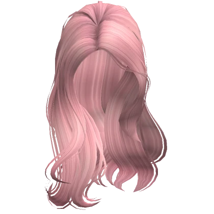 Babydoll Side Swept Hair In Pink