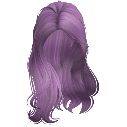 Babydoll Side Swept Hair In Purple