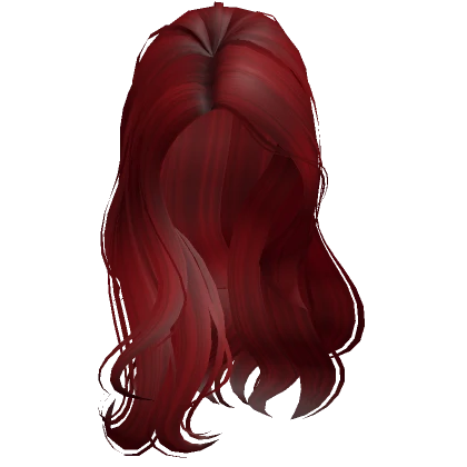 Babydoll Side Swept Hair In Red