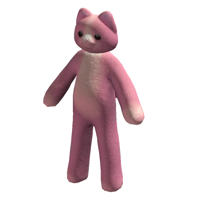 Cute Pink Cat Suit