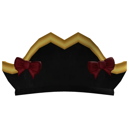 red golden pirate hat