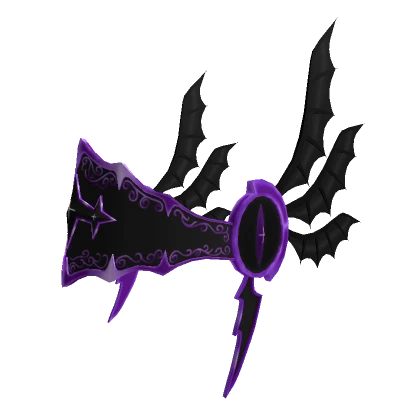 Purple Vampire Helm