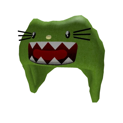 Light Green Beast Kitty Ushanka