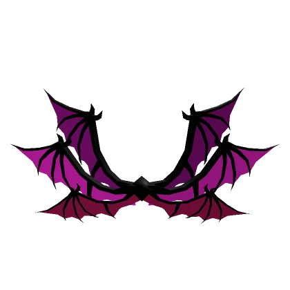 Purple Demon Wings