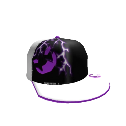 Purple Sinister Cap ( Front )