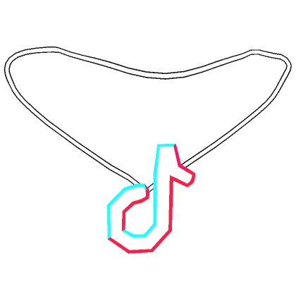 3.0 Glitch Content Creator Necklace