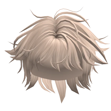 Stray Messy Hairstyle (Platinum Blonde)