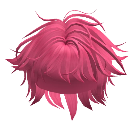 Stray Messy Hairstyle (Hot Pink)