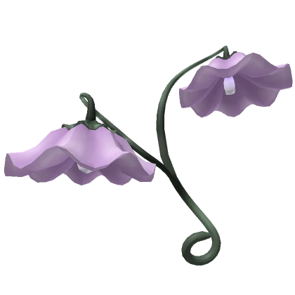 Purple Cute Fairycore Flower 