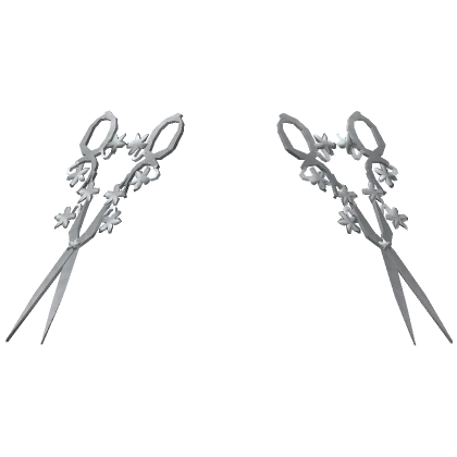 Scissor spooky hairclips (MATCHING) 