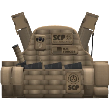 SCP Tactical Body Armor - Desert Beige