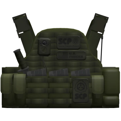 SCP Tactical Body Armor - Army Green