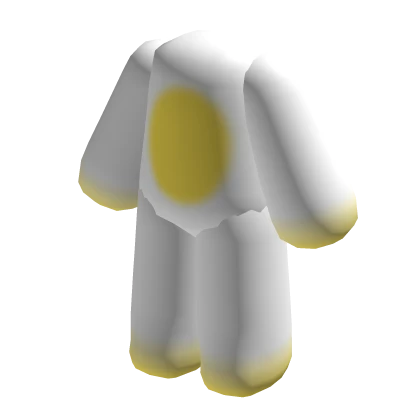 (Mini Plushie) White and Yellow Animal