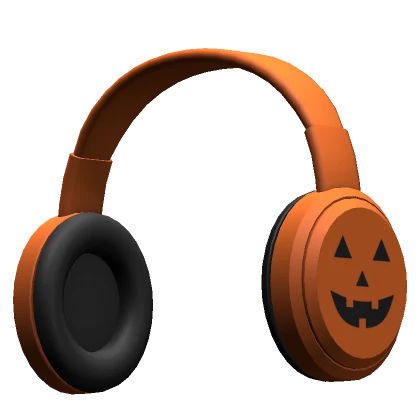 Halloween Jack O' Lantern Headphones 🎃