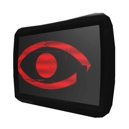 Animated TV Head (Red Eye)