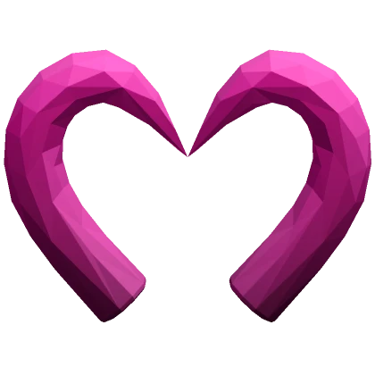 Pink Heart Horns