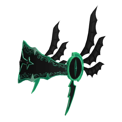 Green Vampire Helm