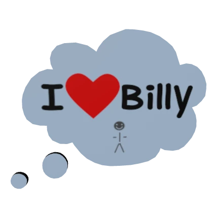 I ❤️ Billy [Chat Bubble]