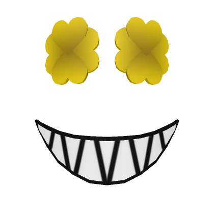 Golden Sinister Shamrock Smile