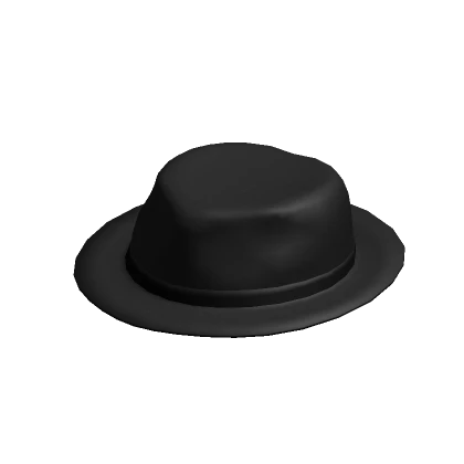 Cool Black Fedora