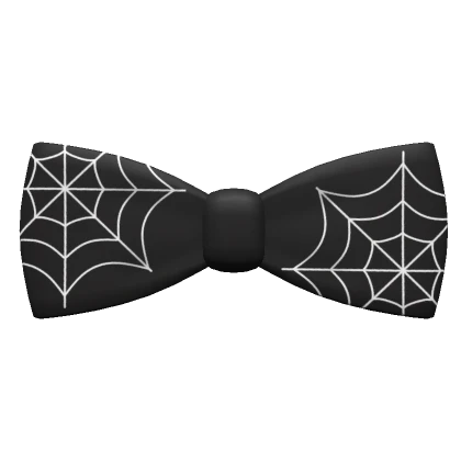 Spider Web Bow Tie 🕷️