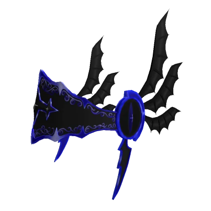 Blue Vampire Helm