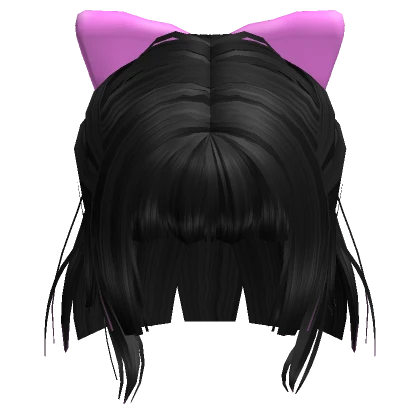 Halloween Bow Hair - Black