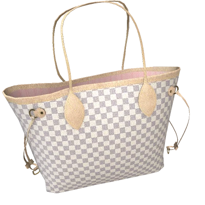 Luxe Tote M - Chess (Pink Interior)