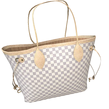 Luxe Tote M - Chess (Beige Interior)