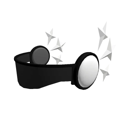 Black & White 6 Stars Visor