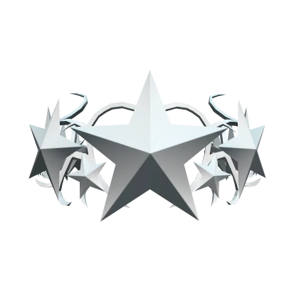 Silver Star Cyber Sigil Crown REVAMPED