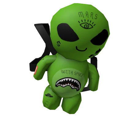 SprayGround Outta Space Alien Bookbag 1.0