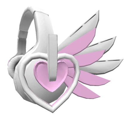 Y2K Pink Mech Heartphones