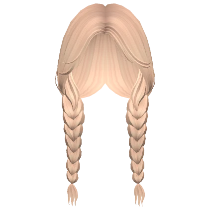 Long Blonde Braids