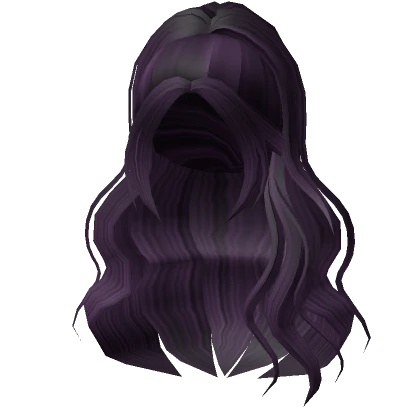 Wavy Princess Ponytail in Purple