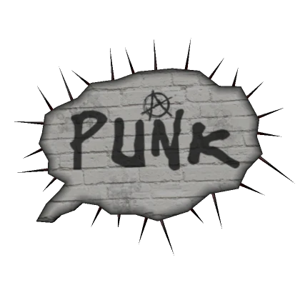 Punk [Black Chat Bubble]