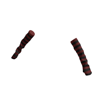 Black / Red Arm Warmers