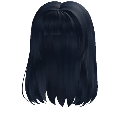 Soft Spring Hime Hair (Dark Blue)