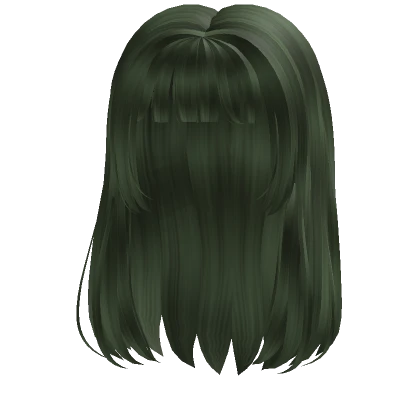 Soft Spring Hime Hair (Dark Green)