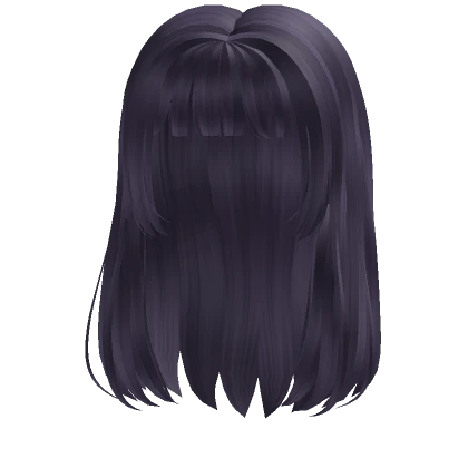 Soft Spring Hime Hair (Dark Purple)