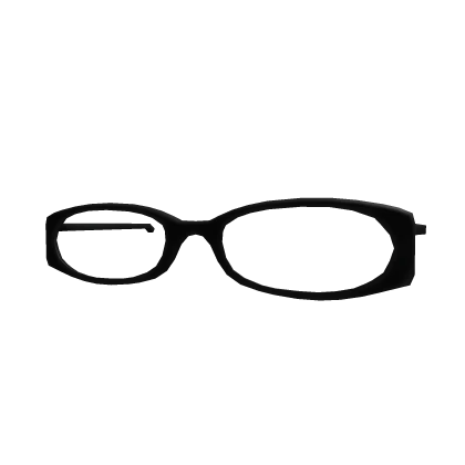 Nerd Glasses Black