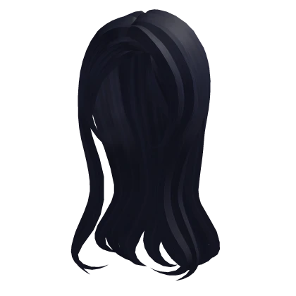 Wavy Classic 2016 Side Parted Hair Dark Blue