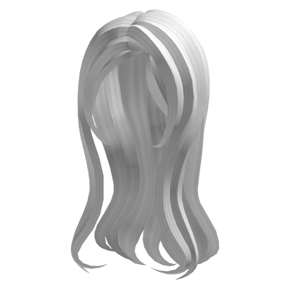 Wavy Classic 2016 Side Parted Hair White