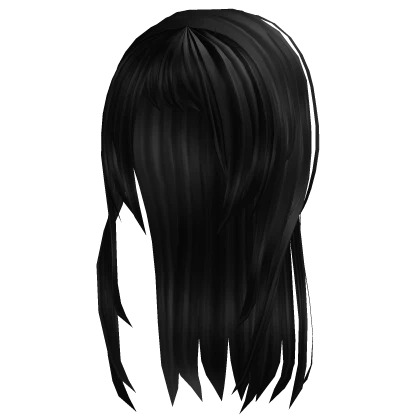 Black Emo Layered Hair