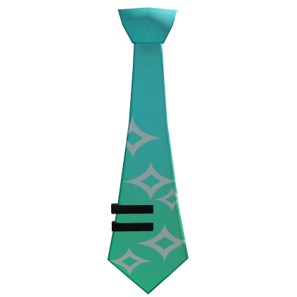 Star Print Emerald Hatsune Miku's Tie [3.0]