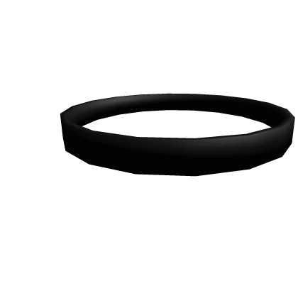 Plain Black Band (For Banded Top Hats)